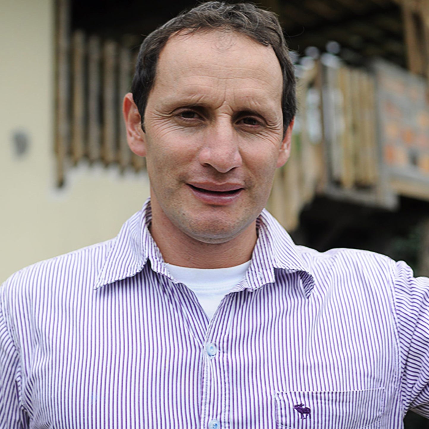 Portrait of coffee farmer Linarco Rodriguez